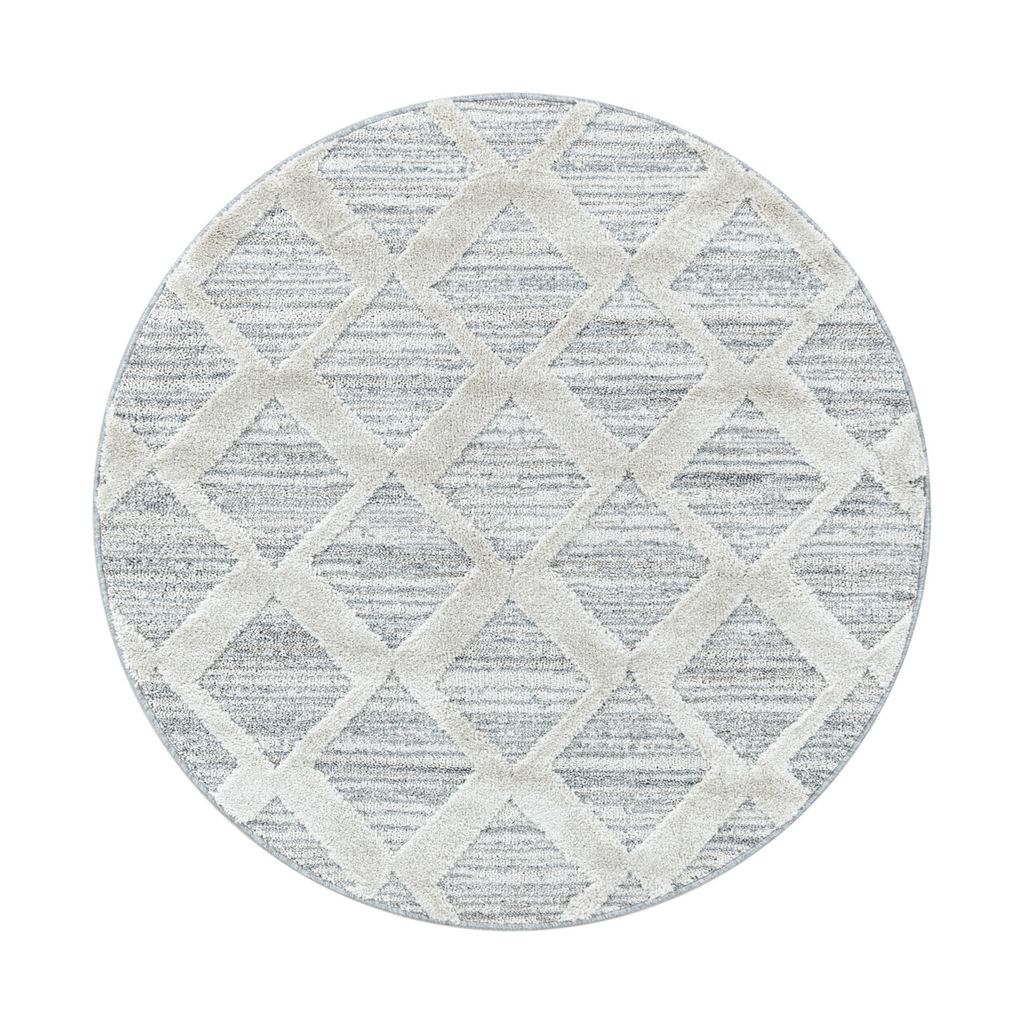 Rombusz mintás szőnyeg, szürke, 160x230 cm - losango - butopêa